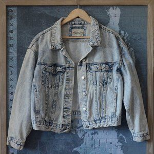 Light Blue Denim Jacket Size M